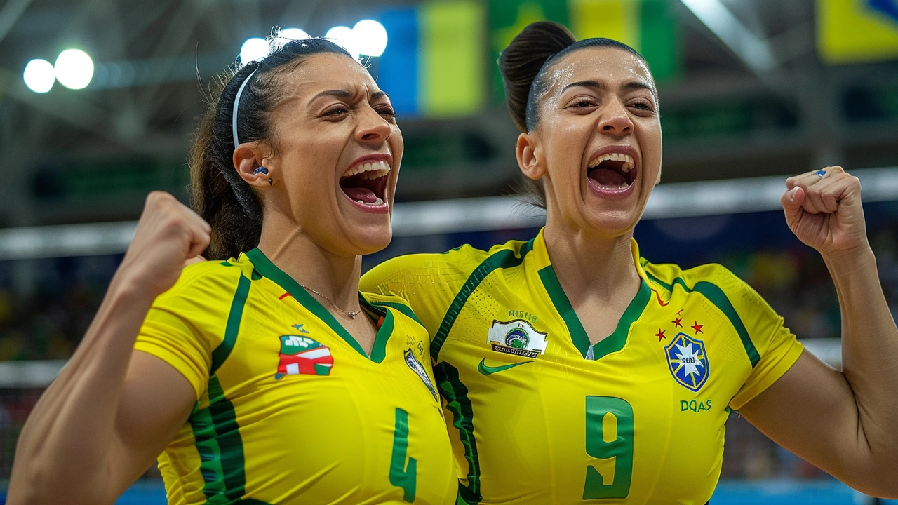 Brasil Avança para as Semifinais na Liga das Nações de Vôlei Feminino