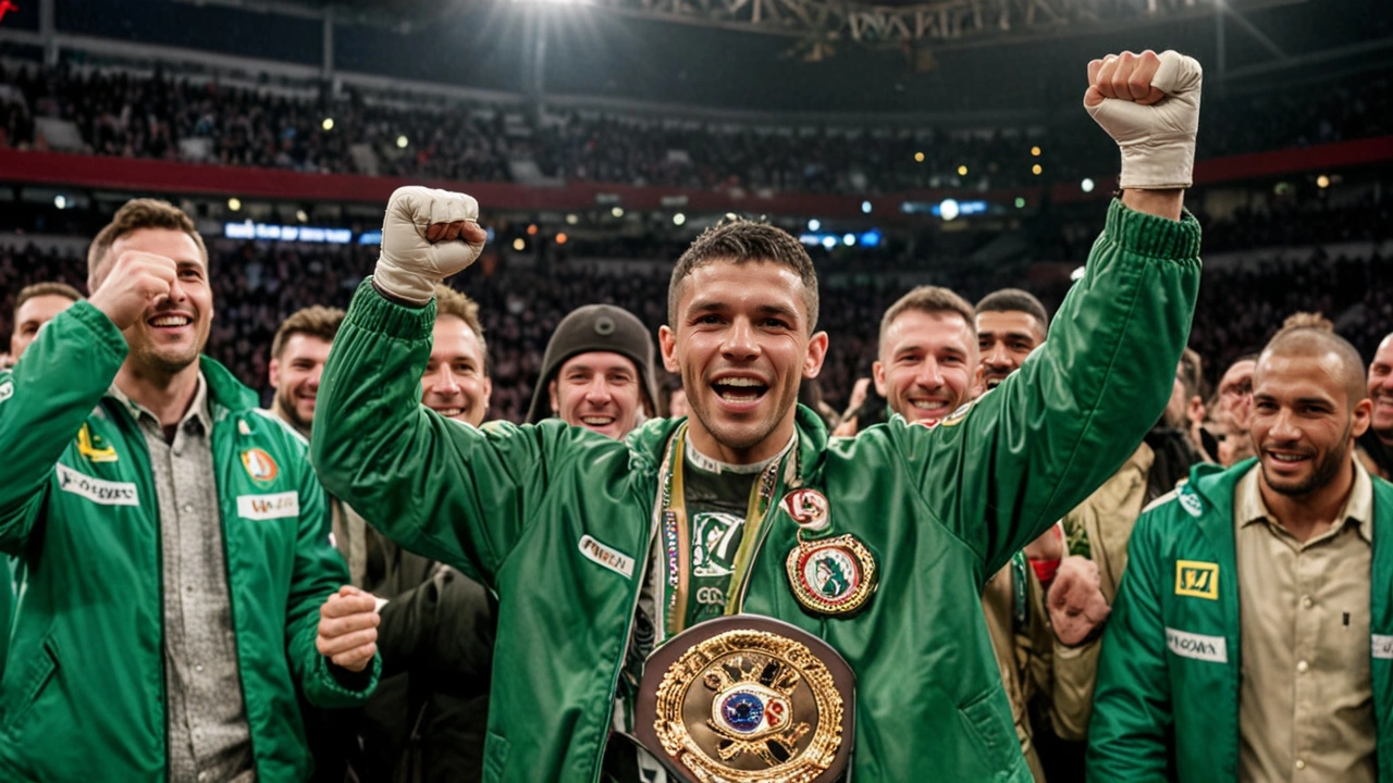 Robson Conceição torna-se campeão mundial de boxe profissional nos EUA