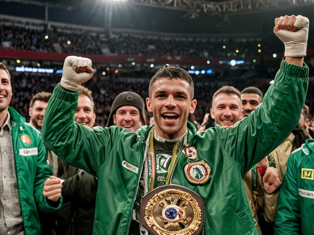 Robson Conceição torna-se campeão mundial de boxe profissional nos EUA