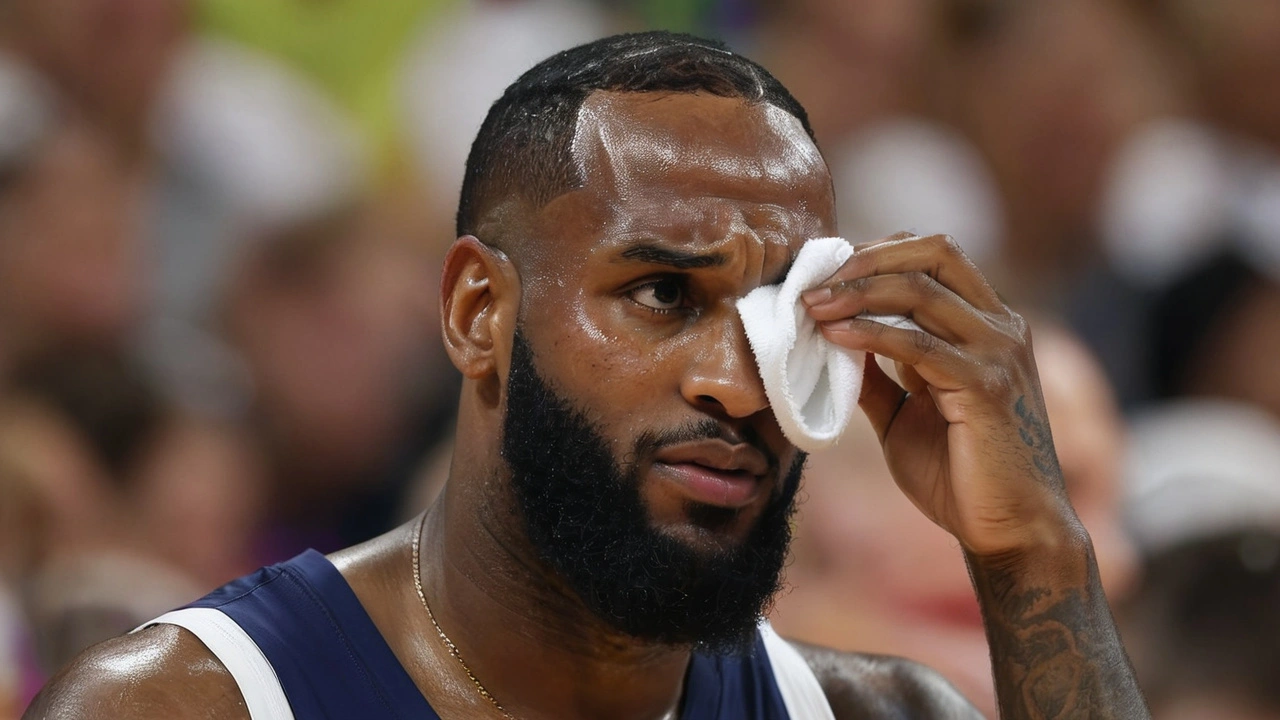 LeBron James Brilha Mesmo Após Cotovelada em Jogo Olímpico