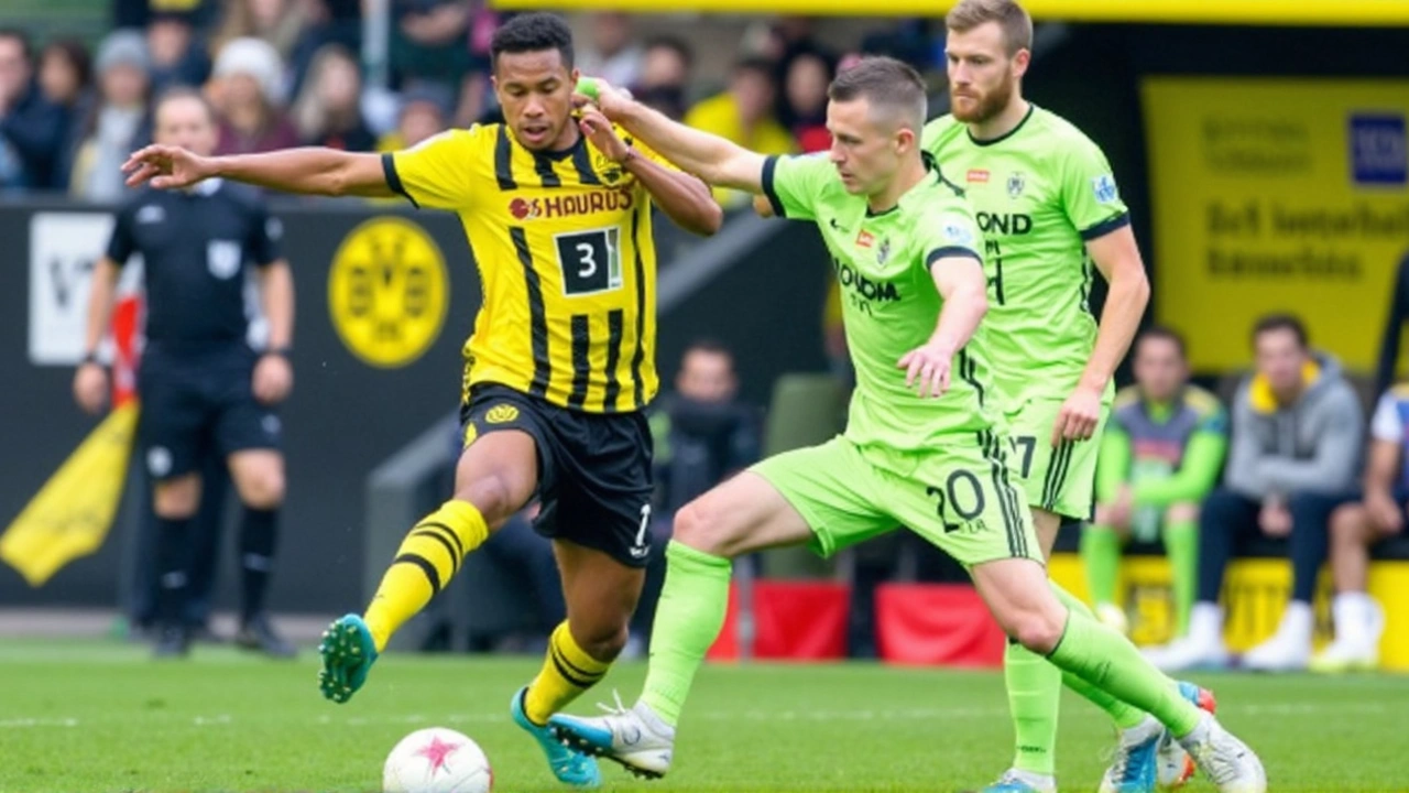 Borussia Dortmund vence Wolfsburg por 1 a 0 com gol decisivo de Marco Reus na Bundesliga