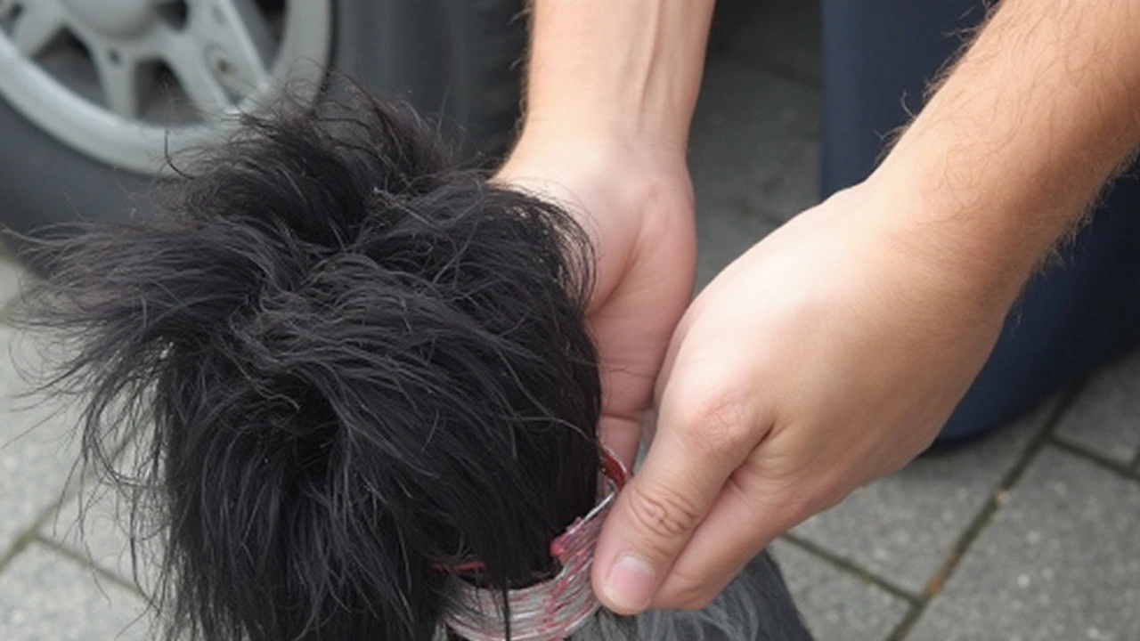Cabelo humano: 50 kg apreendidos em compartimento secreto na BR-277