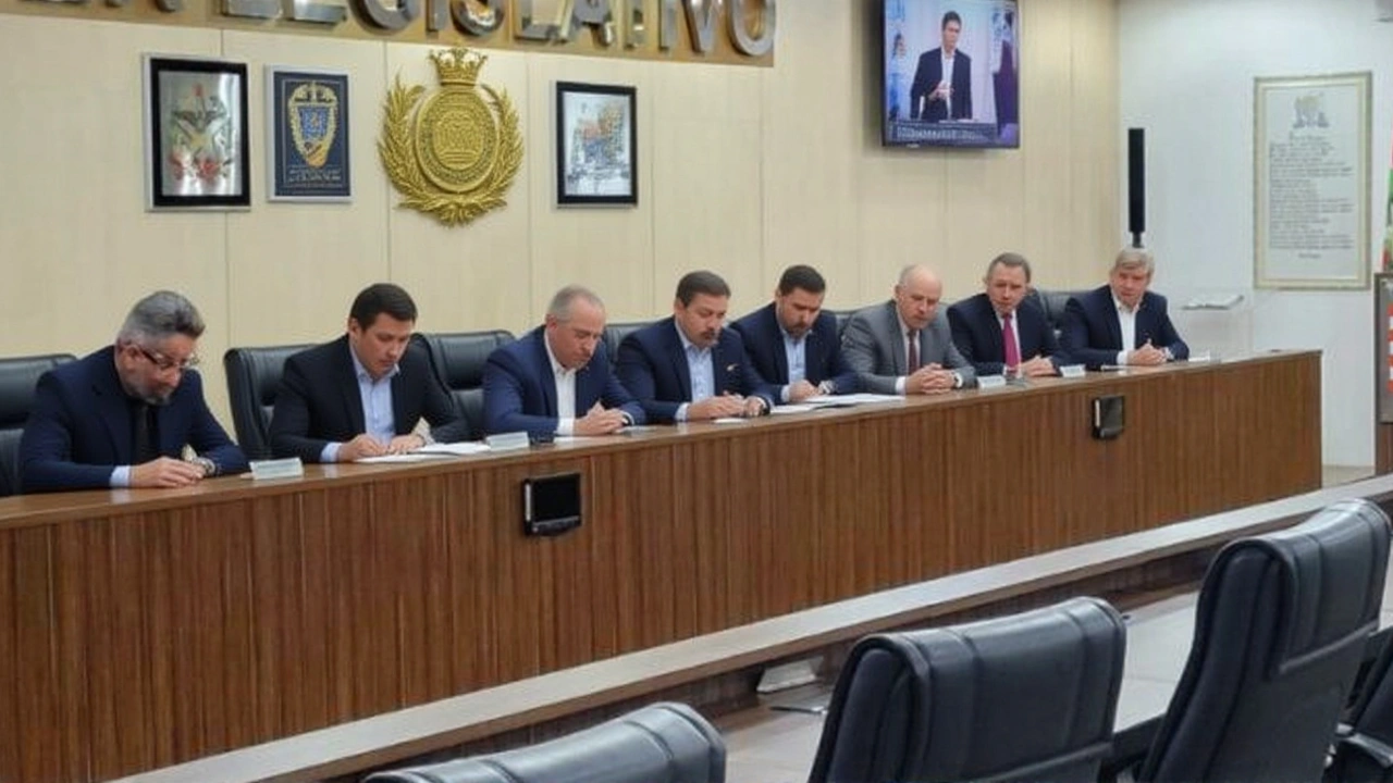 Reclamações dos vereadores e evidências apresentadas