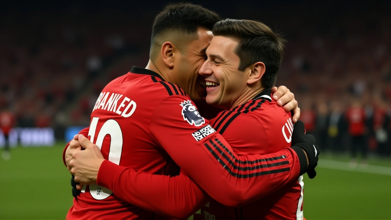 Brasileiros decidem jogo: United vence Brighton por 4-2 e entra no G4 da Premier League